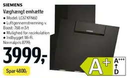 Føtex Væghængt emhætte tilbud