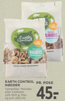 MENY Earth Control nødder tilbud