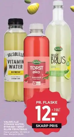 MENY Flasker: Vitamin Water / Tørst / Frugtbrus tilbud