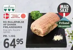 MENY Rå rullepølse af dansk frilandsgris tilbud