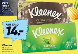 Bilka Kleenex tissues tilbud