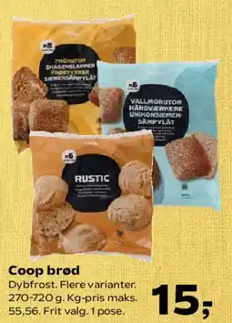 Kvickly Coop brød tilbud