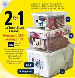 Føtex SmartStore Classic (opbevaringskasser) tilbud