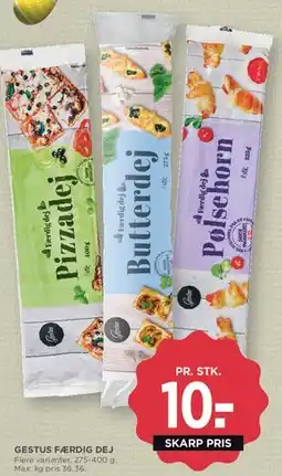 MENY Gestus færdig dej tilbud