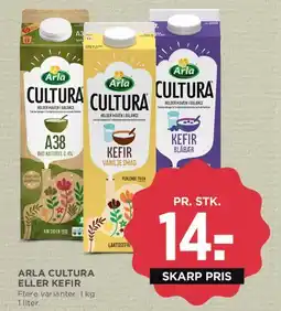 MENY Arla Cultura eller Kefir tilbud