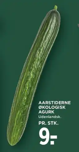MENY AARSTIDERNE ØKOLOGISK AGURK tilbud