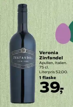 Kvickly Veronia Zinfandel tilbud