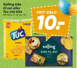 Bilka Salling kiks / Tuc tilbud