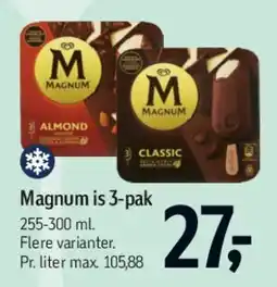 Føtex Magnum i 3-pak tilbud