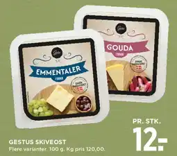 MENY Gestus skiveost tilbud