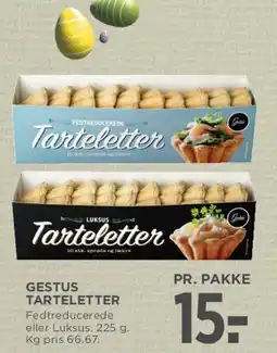 MENY Gestus Tarteletter tilbud
