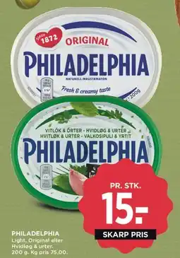 MENY Philadelphia tilbud