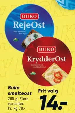 Bilka Buko smøreost tilbud