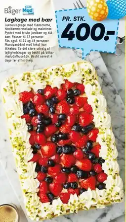 Bilka Lagkage med bær tilbud