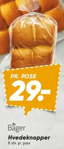 Bilka Hvedeknopper / Bagerens Hveder tilbud