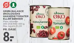 MENY Grøn Balance Økologiske hakkede tomater eller bønner tilbud