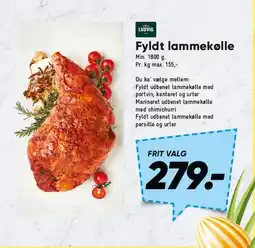 Bilka Fyldt lammekølle tilbud