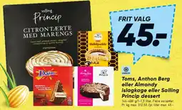 Bilka Salling Princip citrontærte med marengs / islagkager og desserter tilbud