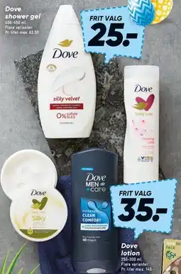Bilka Dove produkter tilbud