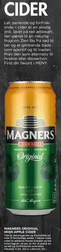 MENY Magners Original Irish Apple Cider tilbud