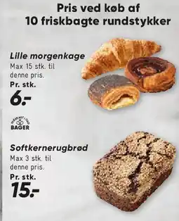 Bilka Morgenkager og rugbrød (flere varianter) tilbud