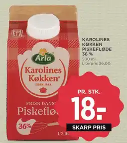 MENY Karolines Køkken Piskefløde 36% tilbud