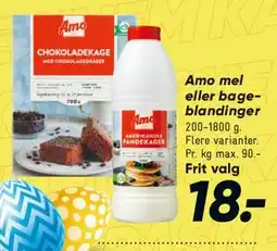 Bilka Amo mel / bageblandinger tilbud