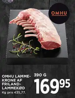 MENY OMHU Lamme-krone af frilandslammekød tilbud
