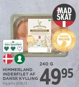 MENY Himmerland inderfilet af dansk kylling tilbud