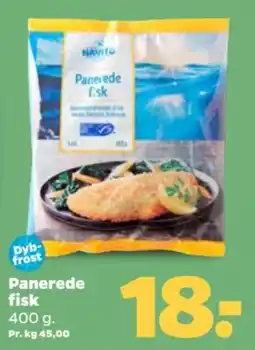 Netto Panerede fisk tilbud