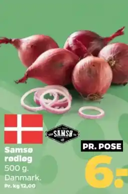 Netto Samsø rødløg tilbud
