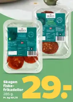 Netto Skagen fiske- frikadeller tilbud