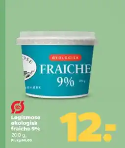 Netto Løgismose økologisk fraiche 9% tilbud