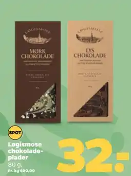 Netto Løgismose chokolade-plader tilbud
