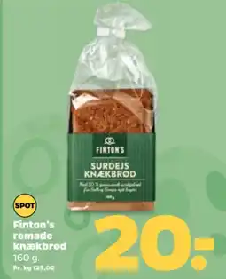 Netto Finton's remade knækbrød tilbud
