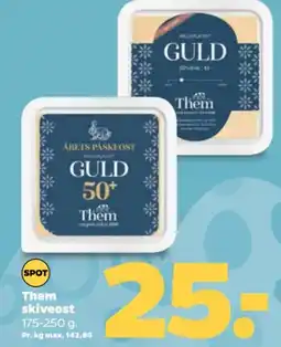 Netto Them skiveost tilbud