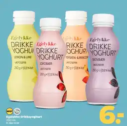 Netto Egelykke drikkeyoghurt tilbud