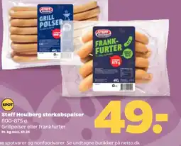 Netto Steff houlberg storkøbspølser tilbud