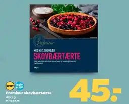 Netto Premieur skovbærtærte tilbud