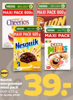 Netto Nestle morgenmad maxi pack tilbud