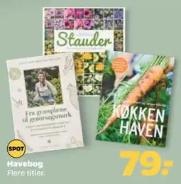Netto SPOT Havebog Flere titler. tilbud