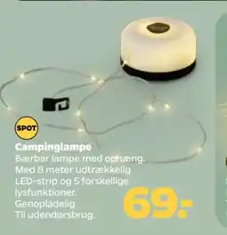 Netto SPOT Campinglampe tilbud
