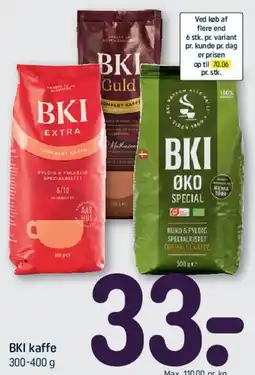 REMA 1000 BKI kaffe tilbud