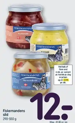 REMA 1000 Fiskemandens sild tilbud