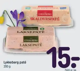 REMA 1000 Lykkeberg paté tilbud