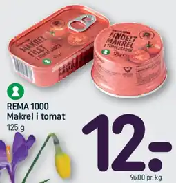 REMA 1000 REMA 1000 Makrel i tomat tilbud