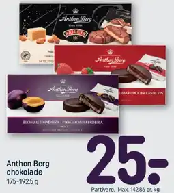 REMA 1000 Anthon Berg chokolade tilbud