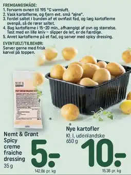 REMA 1000 Nye kartofler tilbud