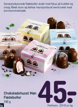 REMA 1000 Chokoladehuset Møn Flødeboller tilbud