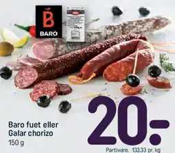 REMA 1000 Baro fuet eller Galar chorizo tilbud